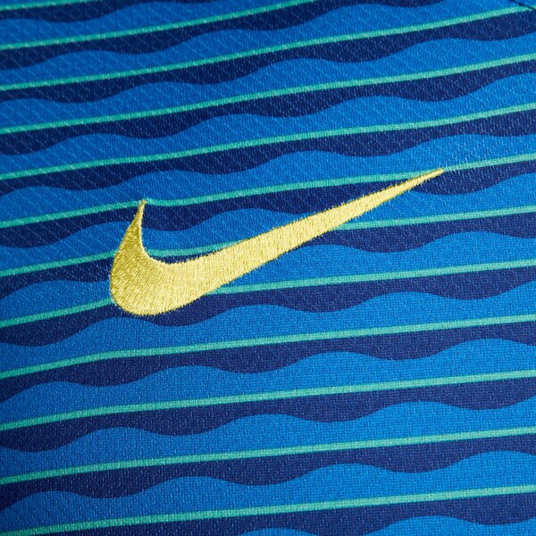 Brazil National Team Nike 2024 Away Stadium Replica Jersey – Blue