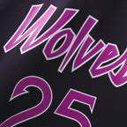 Anthony Edwards Minnesota Timberwolves  Youth 2025/26 City Edition Fast Break Jersey - Purple