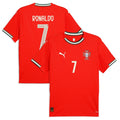 Cristiano Ronaldo Portugal National Team Puma 2025 Home Replica Jersey - Red