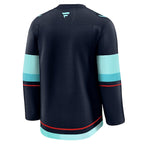 Seattle Kraken  Home Premium Jersey - Deep Sea Blue/White
