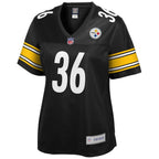 Jerome Bettis Pittsburgh Steelers NFL Pro Line Women's Retired Player Replica Jersey - Black