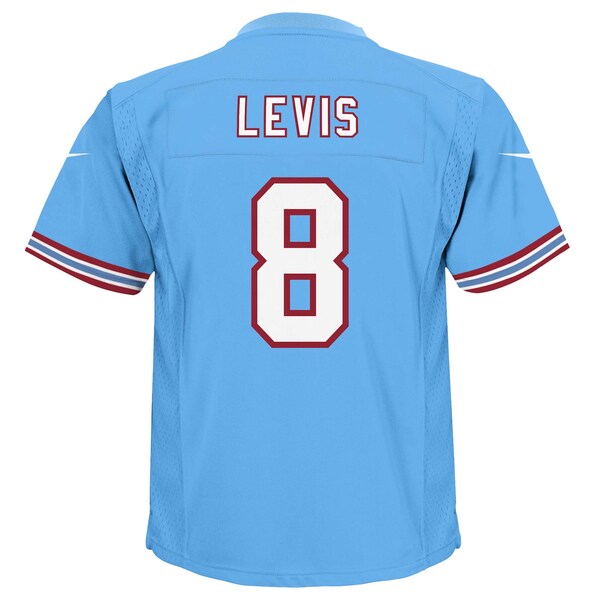 Will Levis Tennessee Titans Nike Toddler Alternate Oilers Throwback Game Jersey - Light Blue/Navy