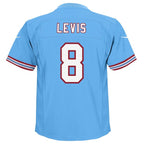 Will Levis Tennessee Titans Nike Toddler Alternate Oilers Throwback Game Jersey - Light Blue/Navy