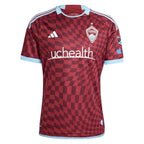 Omir Fernandez Colorado Rapids adidas 2024 One Flag Kit Authentic Player Jersey - Burgundy