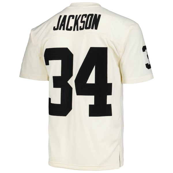 Bo Jackson Las Vegas Raiders Chainstitch Legacy Jersey - Cream