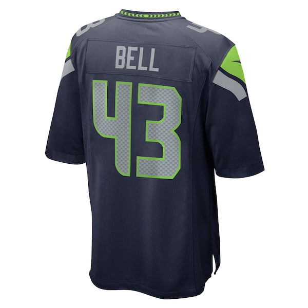Levi Bell Seattle Seahawks Nike Team Game Jersey - College Navy