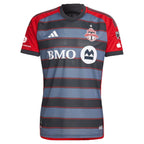 Toronto FC adidas 2024 Club Kit Authentic Custom Jersey - Gray