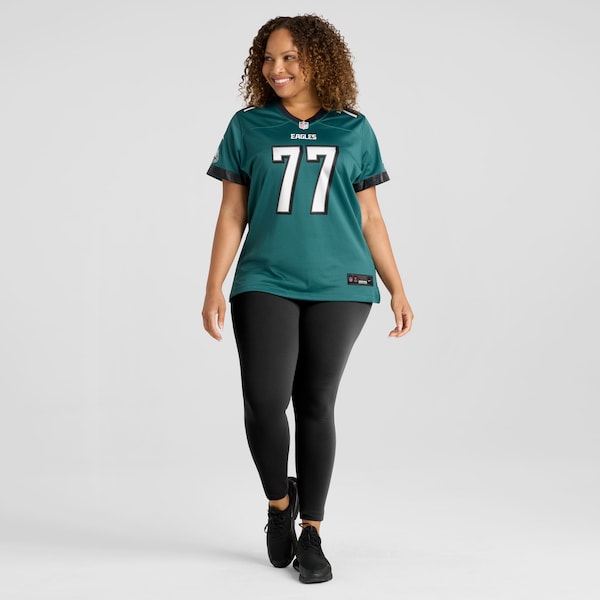 Mekhi Becton Philadelphia Eagles Nike Women's Team Game Jersey - Midnight Green