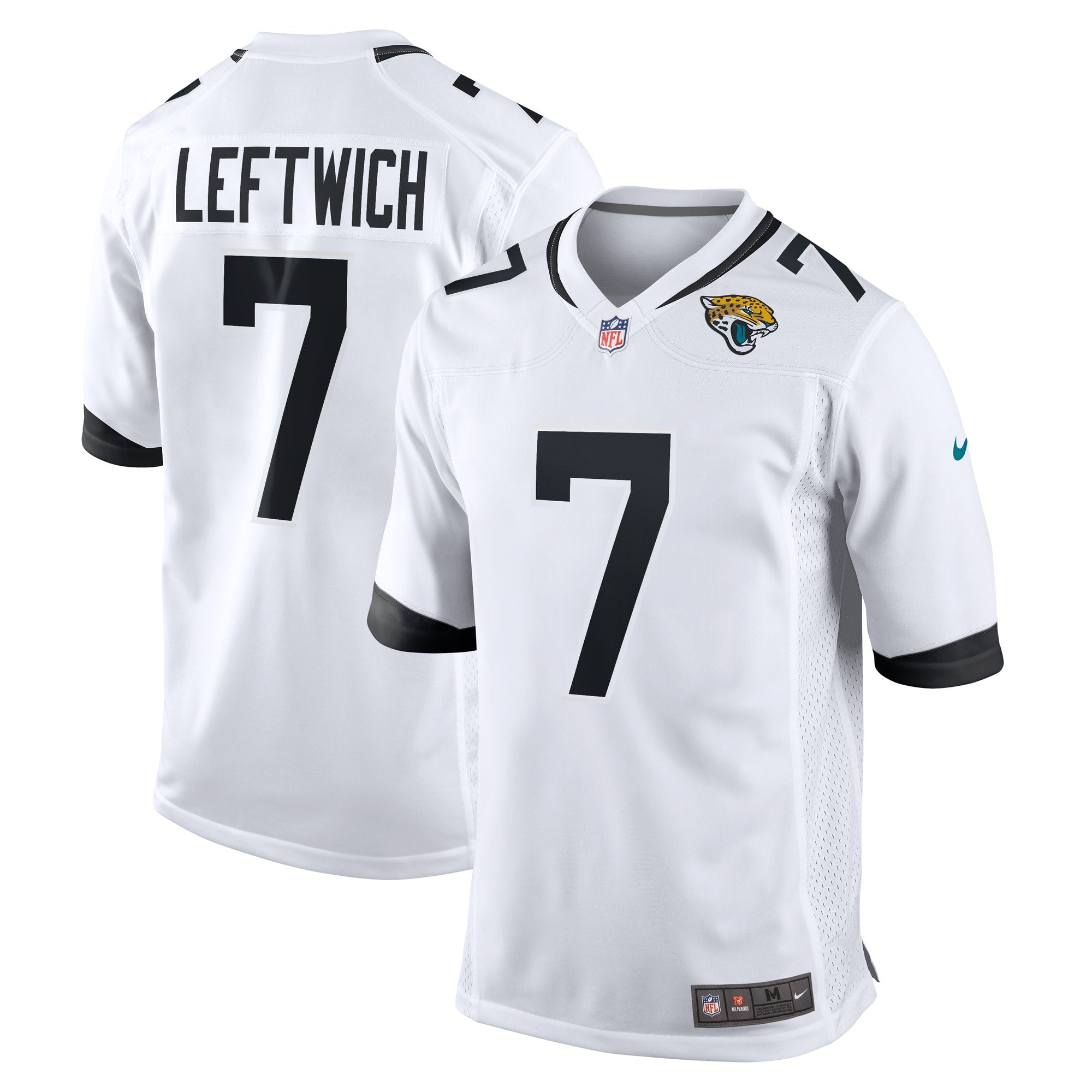 Byron Leftwich Jacksonville Jaguars Nike Retired Player Game Jersey - Teal/White