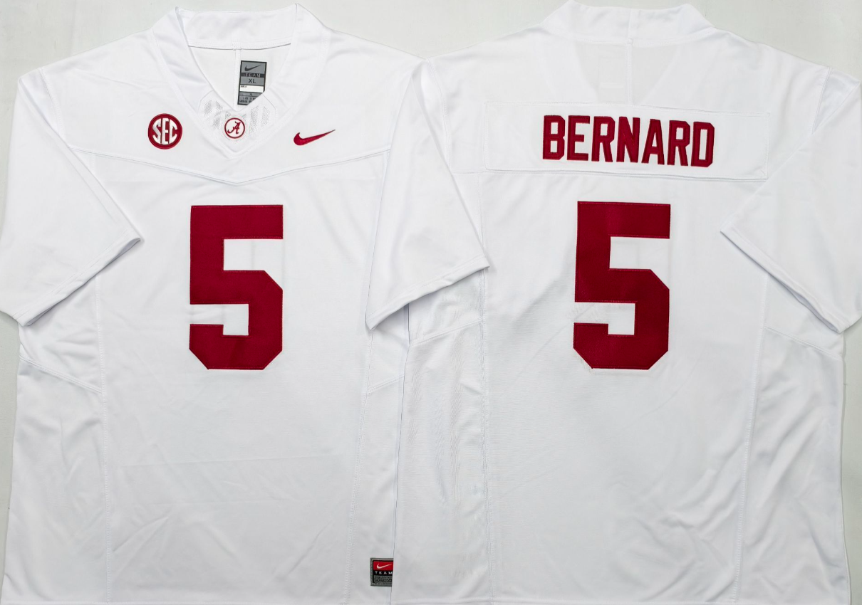 Germie Bernard NCAA Alabama Crimson Tide Nike Vapor Limited Jersey