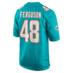 Blake Ferguson Miami Dolphins Nike  Game Jersey -  Aqua