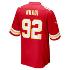 Derrick Nnadi Kansas City Chiefs Nike Team Game Jersey -  Red