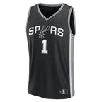Victor Wembanyama San Antonio Spurs  Fast Break Replica Player Jersey - Icon Edition - Black