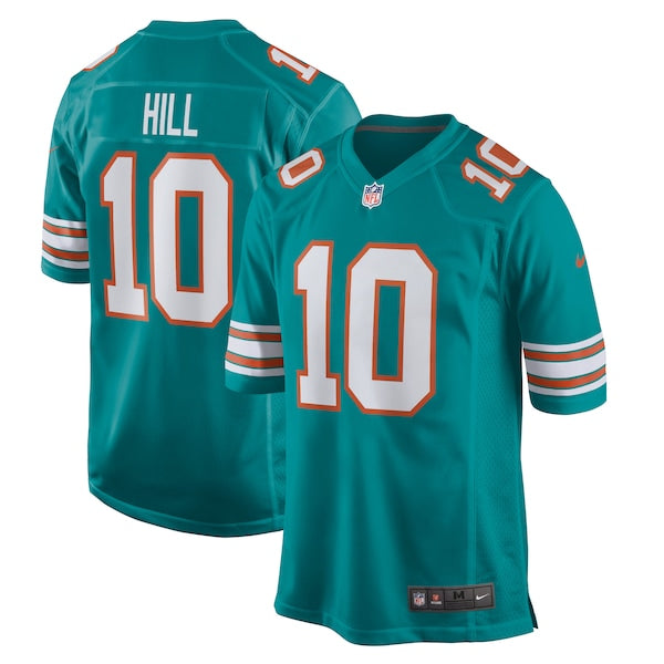 Tyreek Hill Miami Dolphins Nike Alternate Game Jersey - Aqua/White