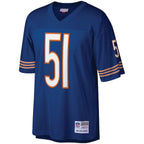 Dick Butkus Chicago Bears Retired Player Legacy Replica Jersey - Navy