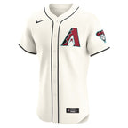 Arizona Diamondbacks Nike Home Elite Custom Jersey - White