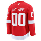 Detroit Red Wings  Home Premium Custom Jersey - Red/White