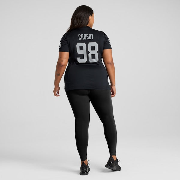 Maxx Crosby Las Vegas Raiders Nike Women's Jersey - Black