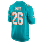 Salvon Ahmed Miami Dolphins Nike Game Jersey - Aqua