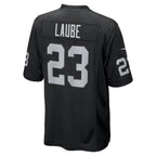 Dylan Laube Las Vegas Raiders Nike Team Game Jersey -  Black