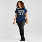 Connor Williams Seattle Seahawks Nike Women's Team Game Jersey -  College Navy