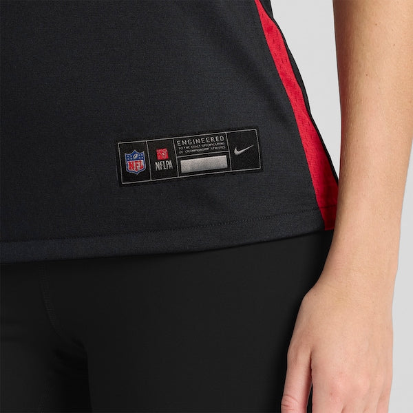 Jalon Walker Atlanta Falcons Nike Women's Team Game Jersey -  Black