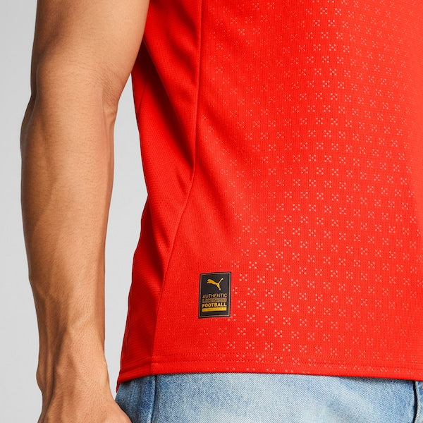 Cristiano Ronaldo Portugal National Team Puma 2025 Home Replica Jersey - Red