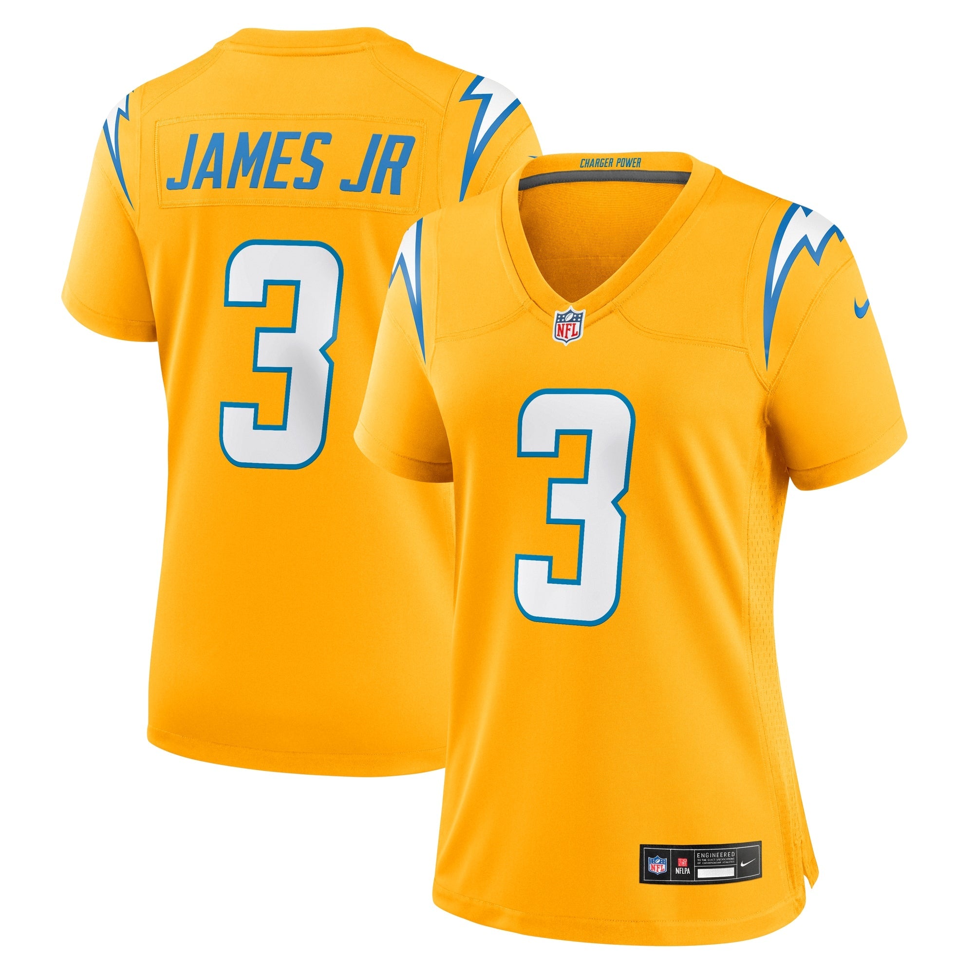 Derwin James Jr. Los Angeles Chargers Nike Women's Alternate Super Chargers Game Jersey - Navy/Powder Blue/Gold