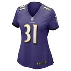 Dalvin Cook Baltimore Ravens Nike Women's  Game Jersey -  Purple