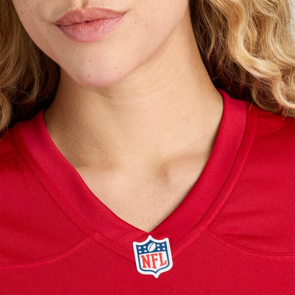 Khalil Davis San Francisco 49ers Nike Women's Team Game Jersey -  Scarlet