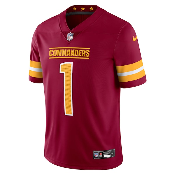Jahan Dotson Washington Commanders Nike  Vapor Untouchable Limited Jersey - Burgundy/Black