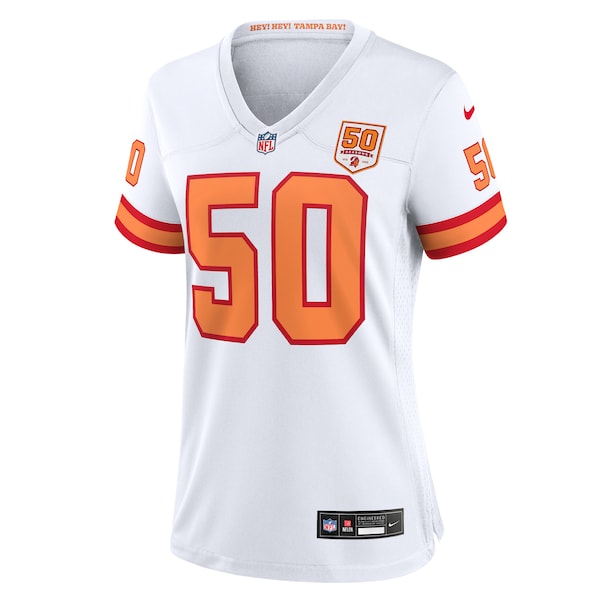 Vita Vea '76 Tampa Bay Buccaneers Nike Women's 50th Season Game Jersey - White/Red