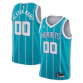 Charlotte Hornets Jordan Brand 2020/21 Swingman Custom Jersey - Icon Edition - Teal