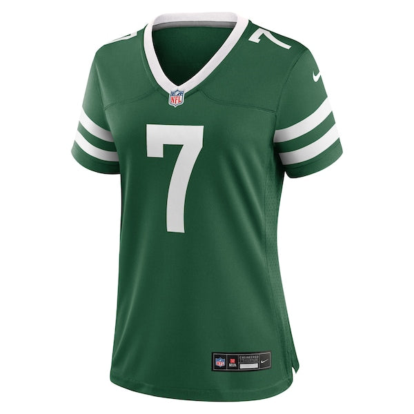 Justin Fields New York Jets Nike Women's Game Jersey - Legacy Green
