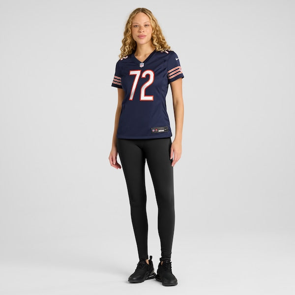 Kiran Amegadjie Chicago Bears Nike Women's  Game Jersey -  Navy