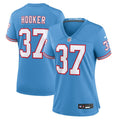 Amani Hooker Tennessee Titans Nike Women's Oilers Throwback Player Game Jersey - Light Blue