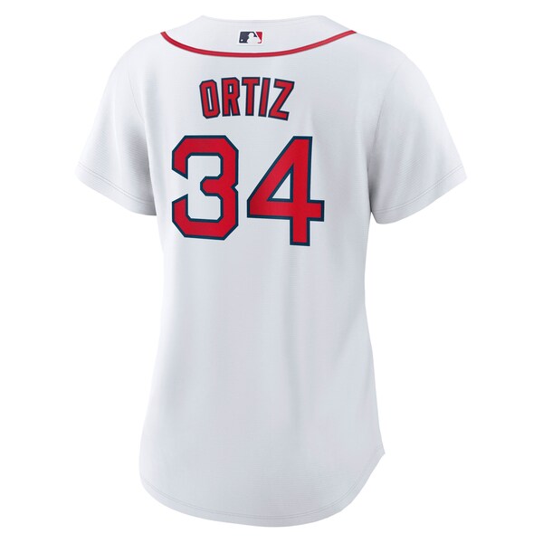 David Ortiz Boston Red Sox Nike Women's Home Replica Jersey  - White