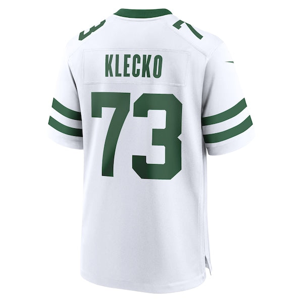 Joe Klecko New York Jets Nike Legacy Retired Player Game Jersey - White/Green