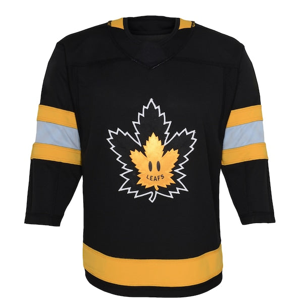 Auston Matthews Toronto Maple Leafs Youth Alternate Premier Player Jersey - Black/Blue