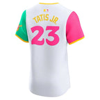 Fernando Tatis Jr. San Diego Padres Nike City Connect Elite Player Jersey - White