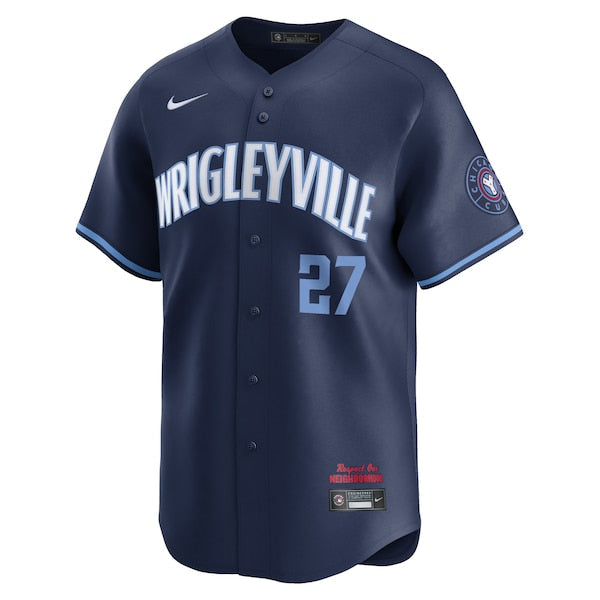 Seiya Suzuki Chicago Cubs Nike City Connect Limited Player Jersey - Navy
