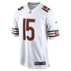 Rome Odunze Chicago Bears Nike Game Jersey -  White/Orange