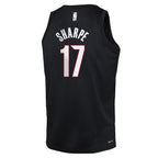 Shaedon Sharpe Portland Trail Blazers Nike Youth Icon Edition Swingman Jersey - Black