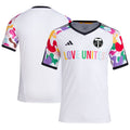 Portland Timbers adidas 2023 Pride Pre-Match Top - White