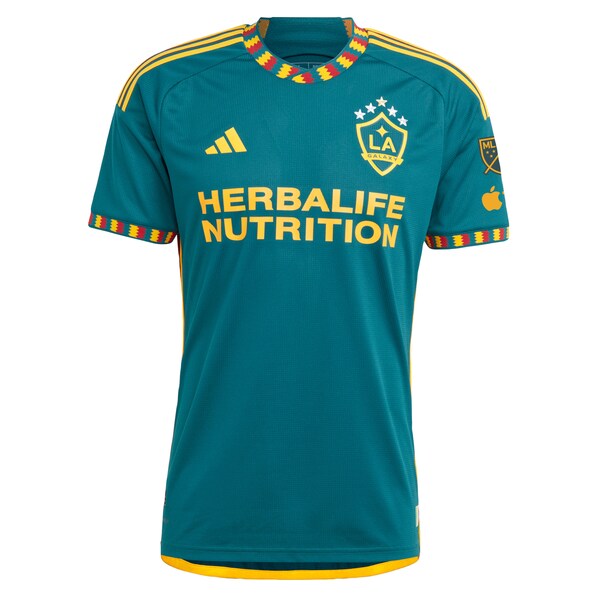 LA Galaxy adidas 2024 LA Kit Authentic Custom Jersey - Green