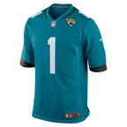 Number 1 Groom Jacksonville Jaguars Nike Game Jersey - Teal