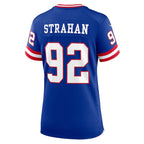 Michael Strahan New York Giants Nike Women's Classic Retired Player Game Jersey - Royal