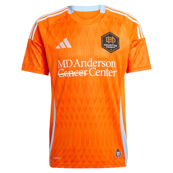 Amine Bassi Houston Dynamo FC adidas 2025 Season 20 Replica Player Jersey - Orange