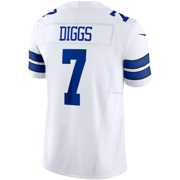 Trevon Diggs Dallas Cowboys Nike Vapor F.U.S.E. Limited Jersey - White/Navy