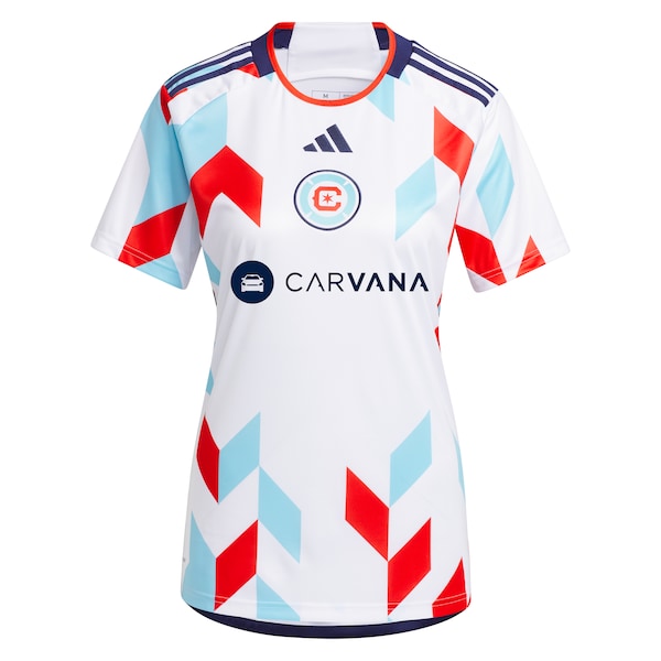 Chris Mueller Chicago Fire adidas Women's 2024 A Kit For All Replica Player Jersey – White